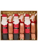 Meri Meri Christmas Crackers - Santa & Reindeer