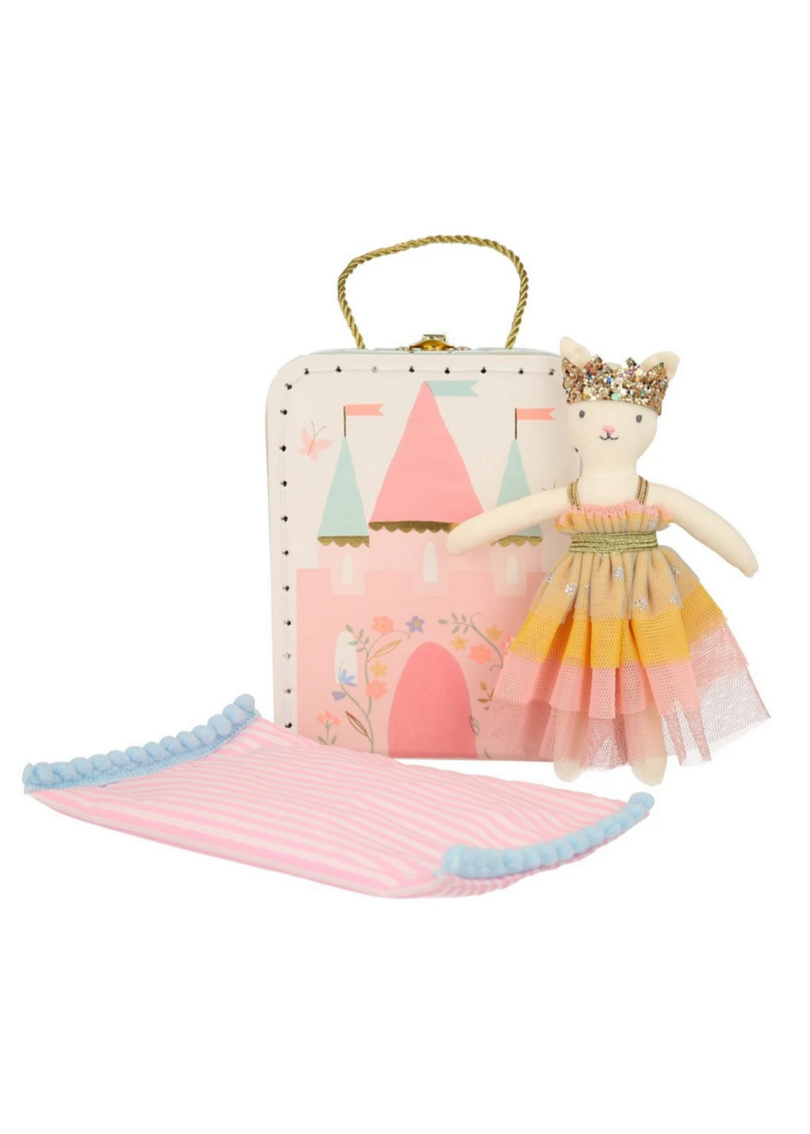 Meri Meri Mini Princess Cat & Castle Suitcase