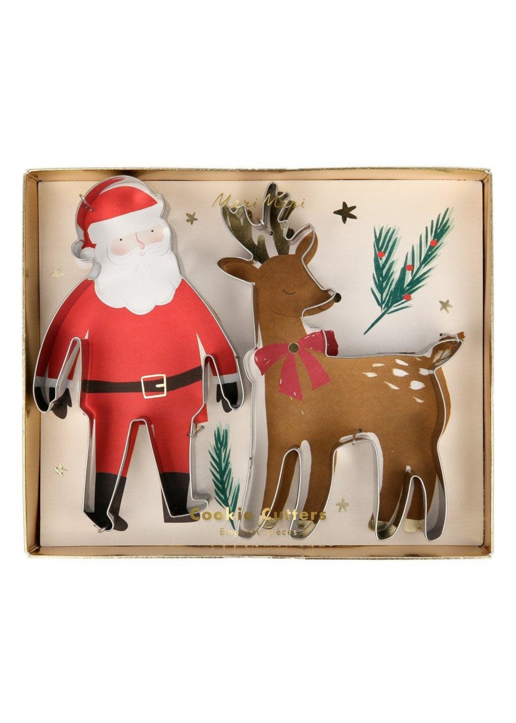 Meri Meri Cookie Cutters - Santa & Reindeer