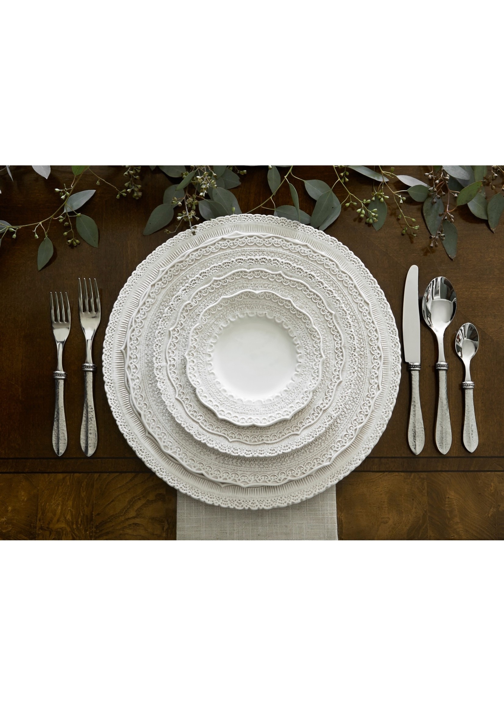 Arte Italica Finezza Cream - Dinner Plate