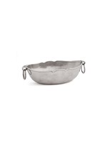 Arte Italica Pewter Peltro - Oval Bowl with Rings