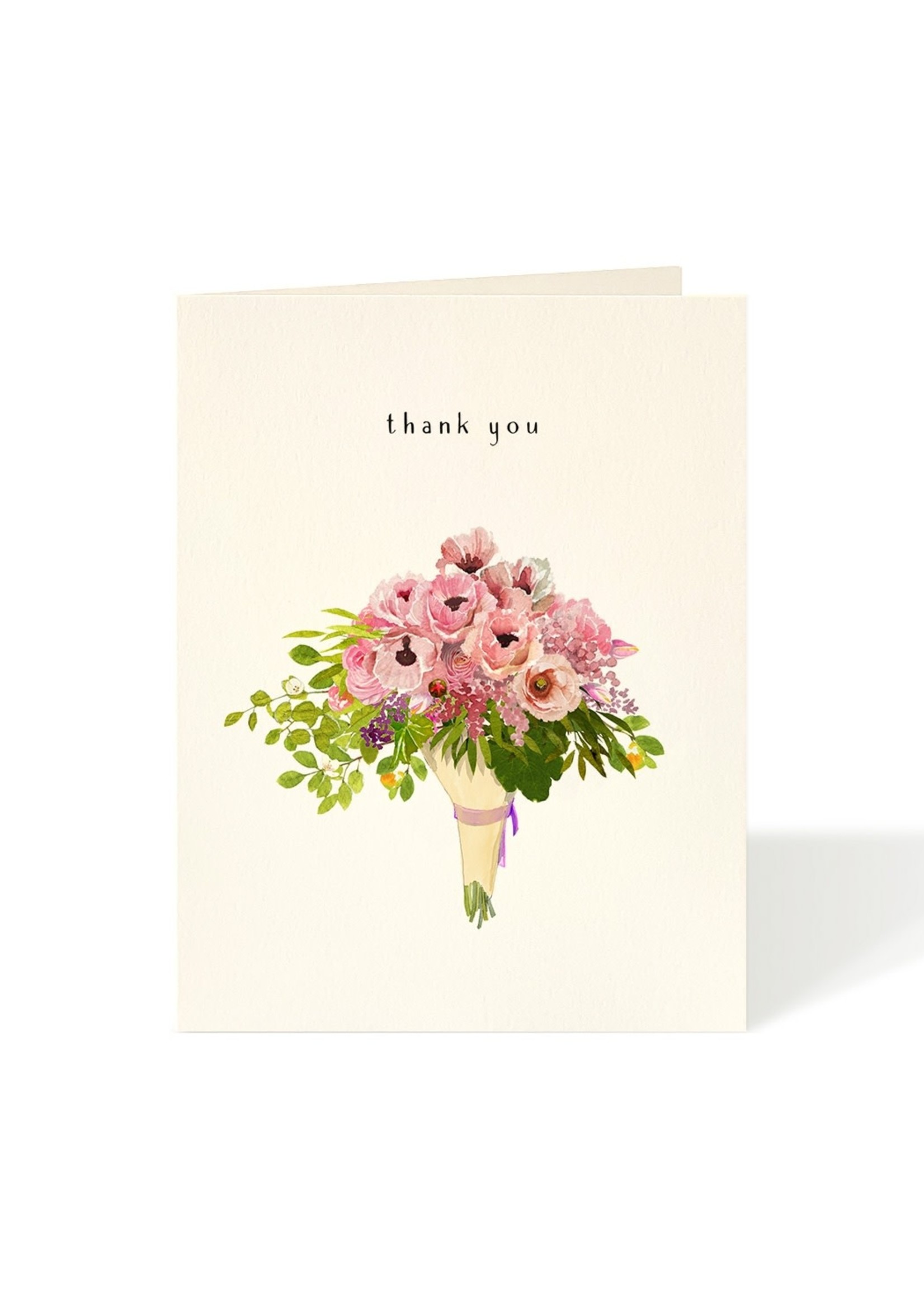 Felix Doolittle Card - Thank You Poppy Bouquet