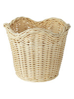 Amanda Lindroth Wavy Wicker Basket - Medium