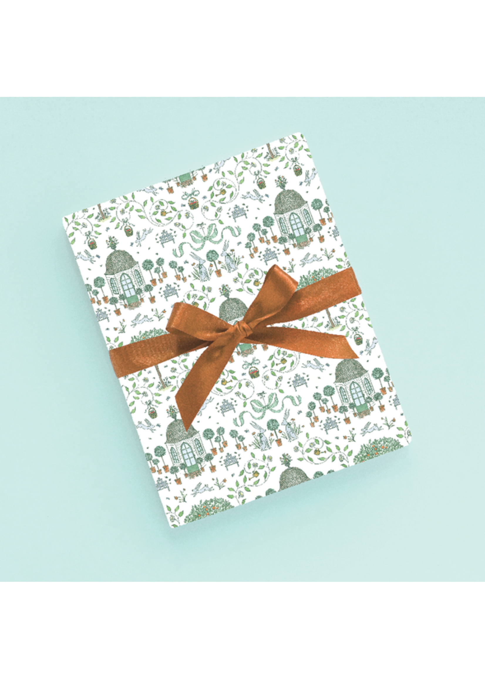 Dogwood Hill Gift Wrap Sheets - Bunny's Garden (3 sheets)