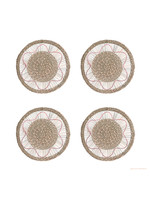 Amanda Lindroth Wave Placemat - Coral (set of 4)