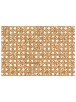 Hester & Cook Paper Placemats - Rattan Weave (24 sheets)