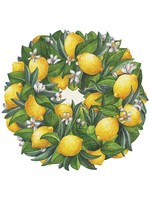 Hester & Cook Paper Placemats - Lemon Wreath (12 sheets)