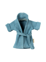 Maileg Bath Robe - Dusty Blue