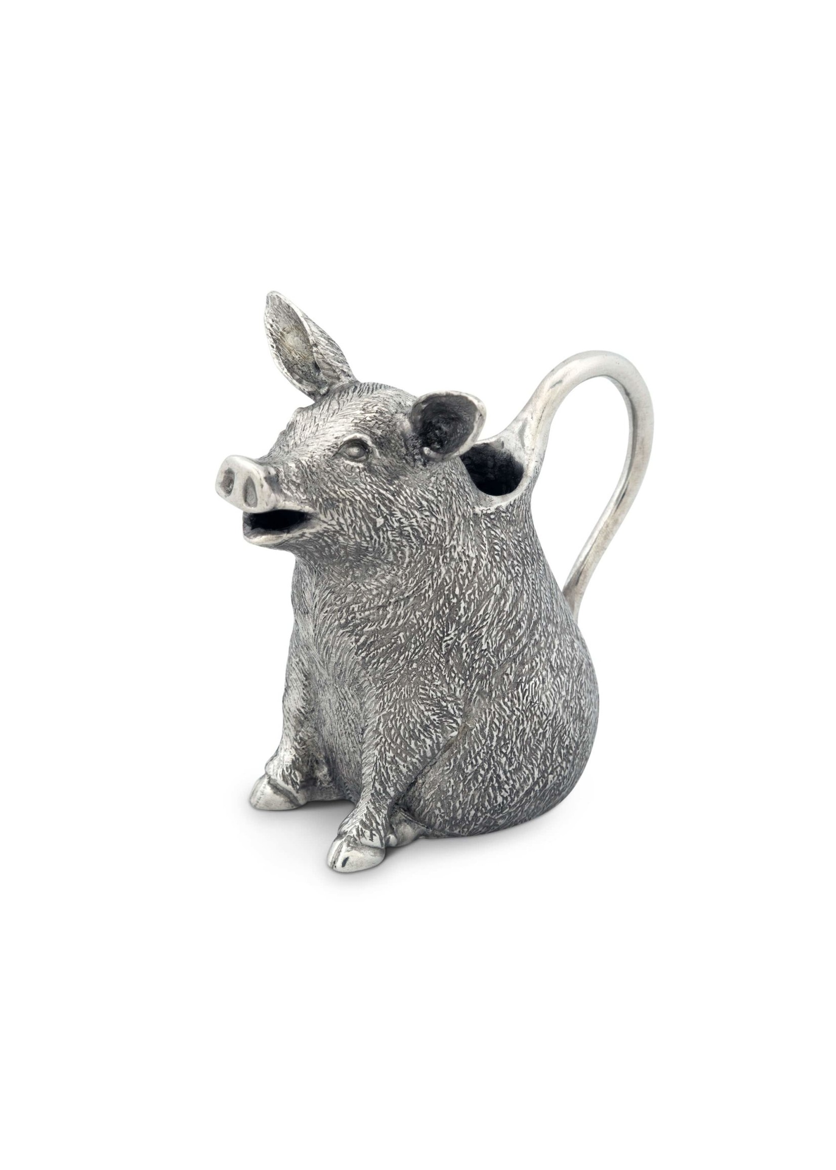 Creamer - Pewter Pig