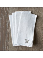 Crown Linen Washed Linen Napkins - Royal Bee (set of 4)