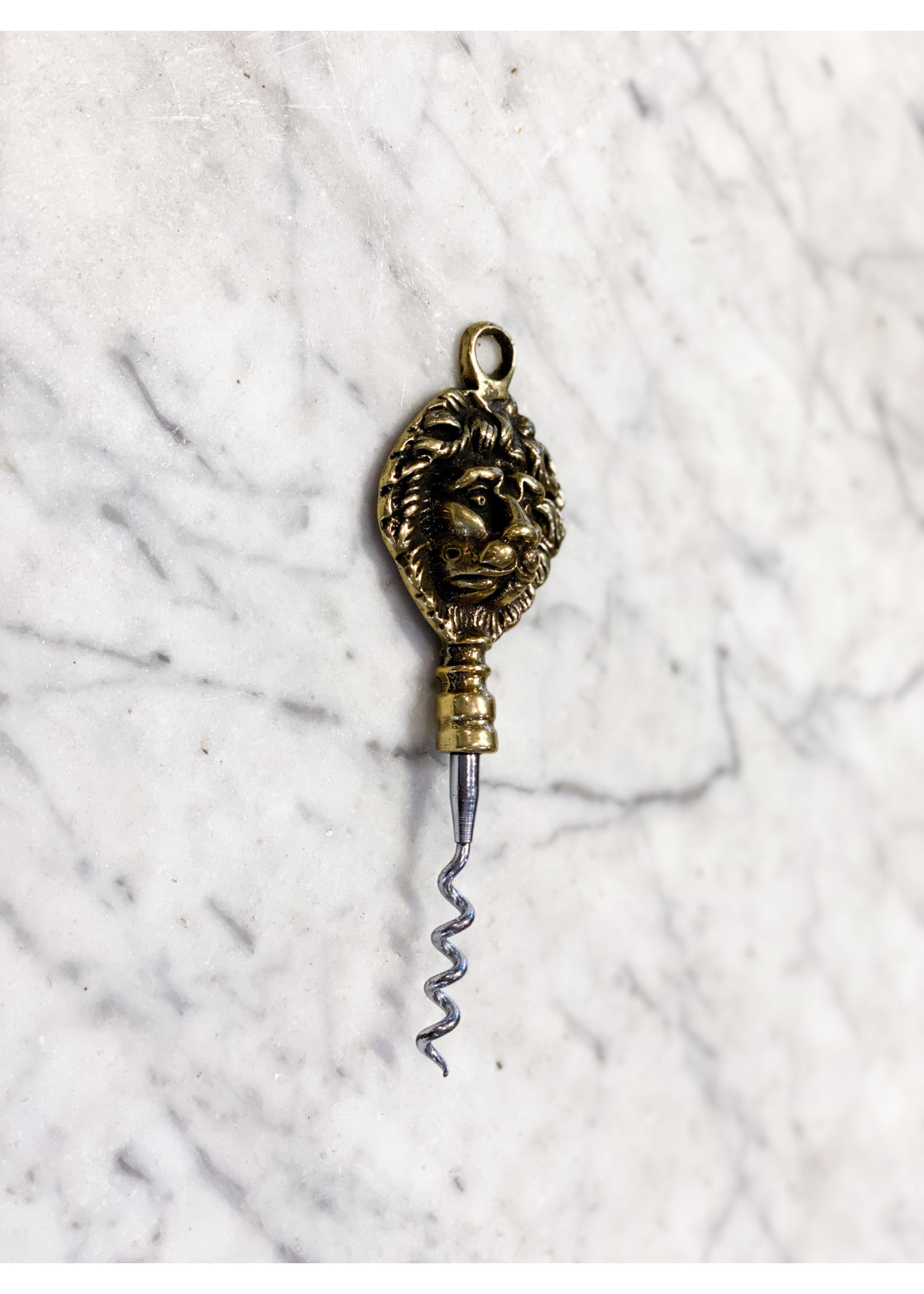 Antique & Vintage Antique Lion Head Cork Screw