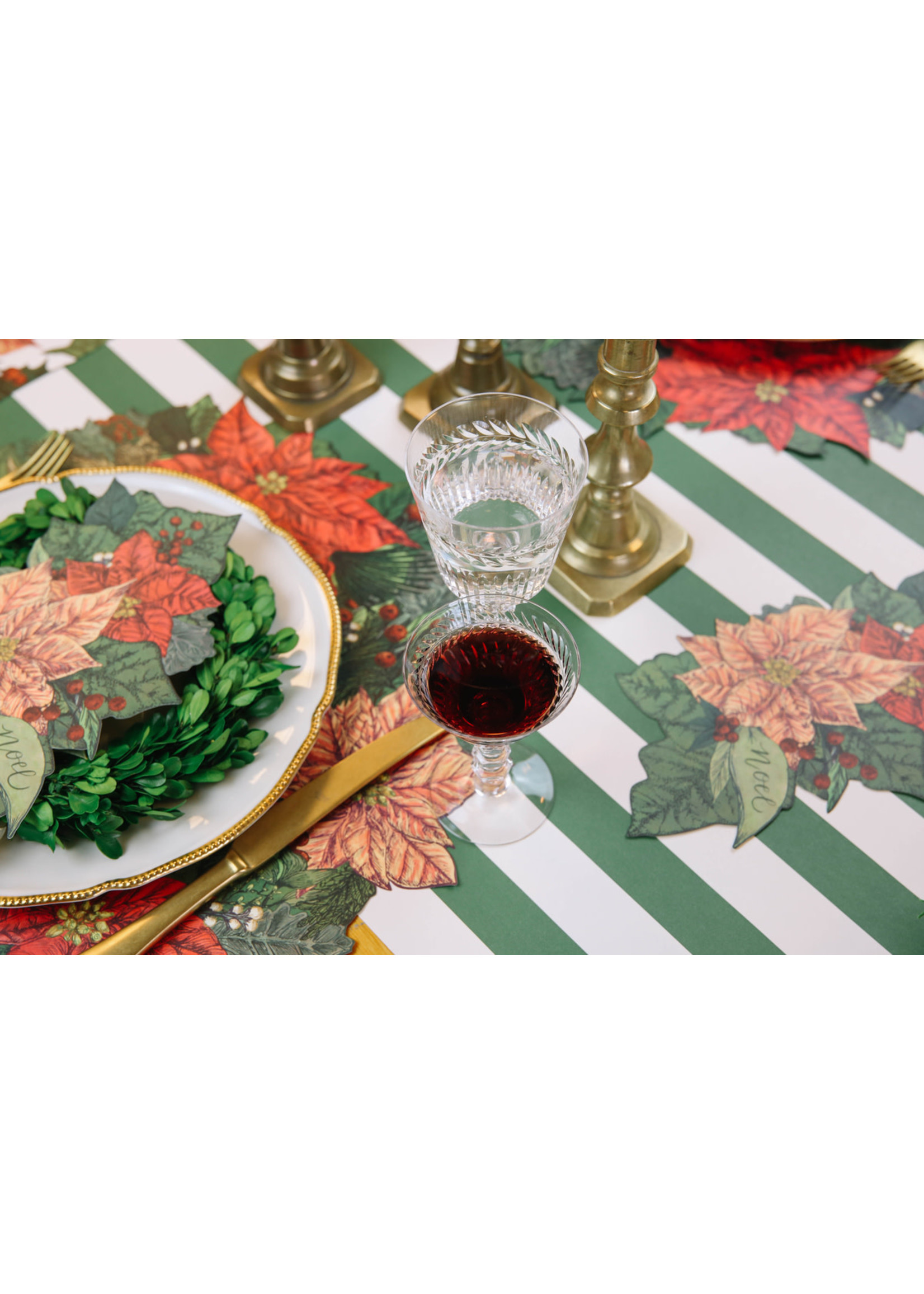 Hester & Cook Table Accent - Poinsettia