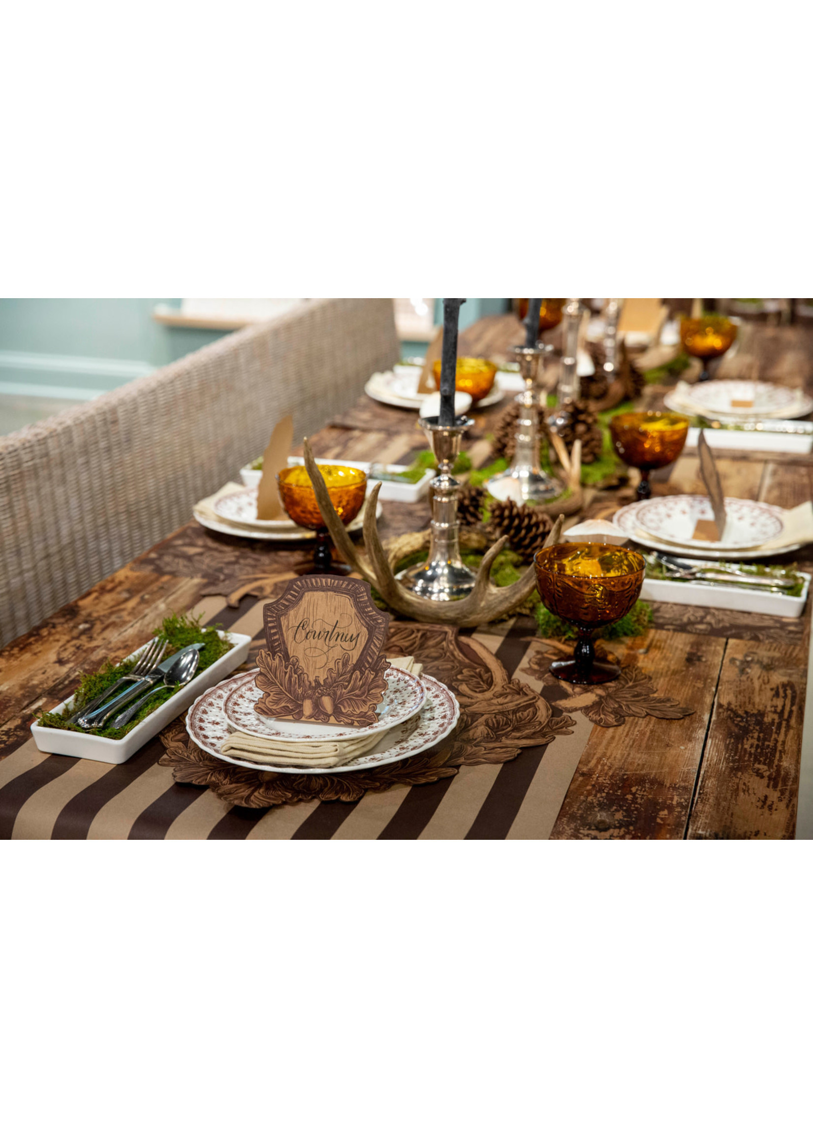 Kraft Paper Table Runner