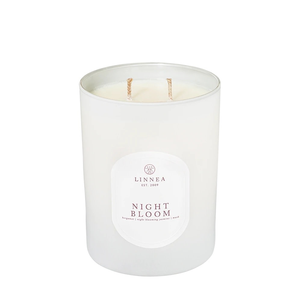 Candle Night Bloom 2wick Maison Blue