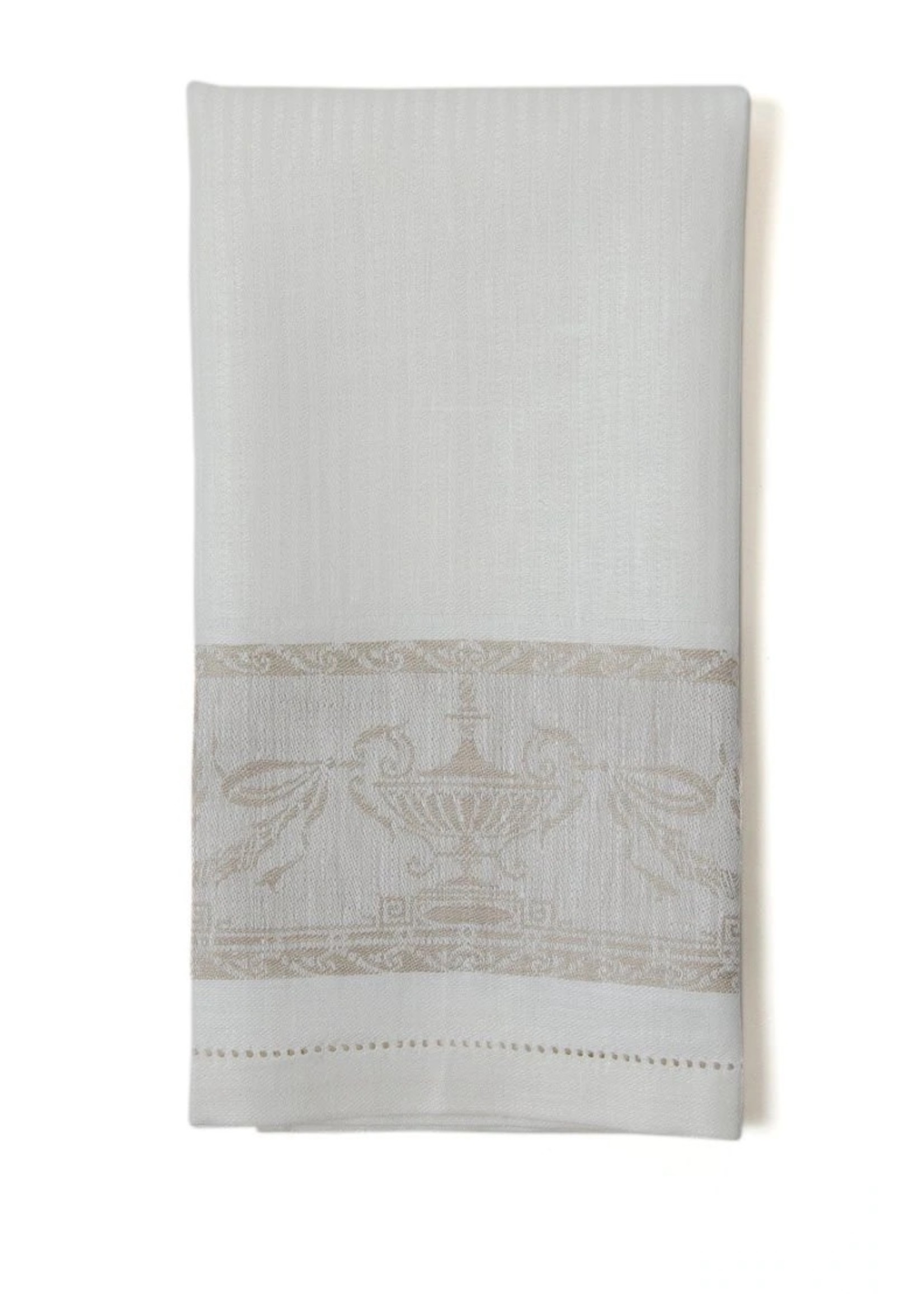 Towel - Verona Beige/White