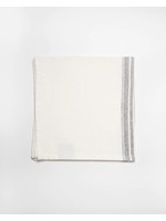 Napkin - Maison White/Charcoal