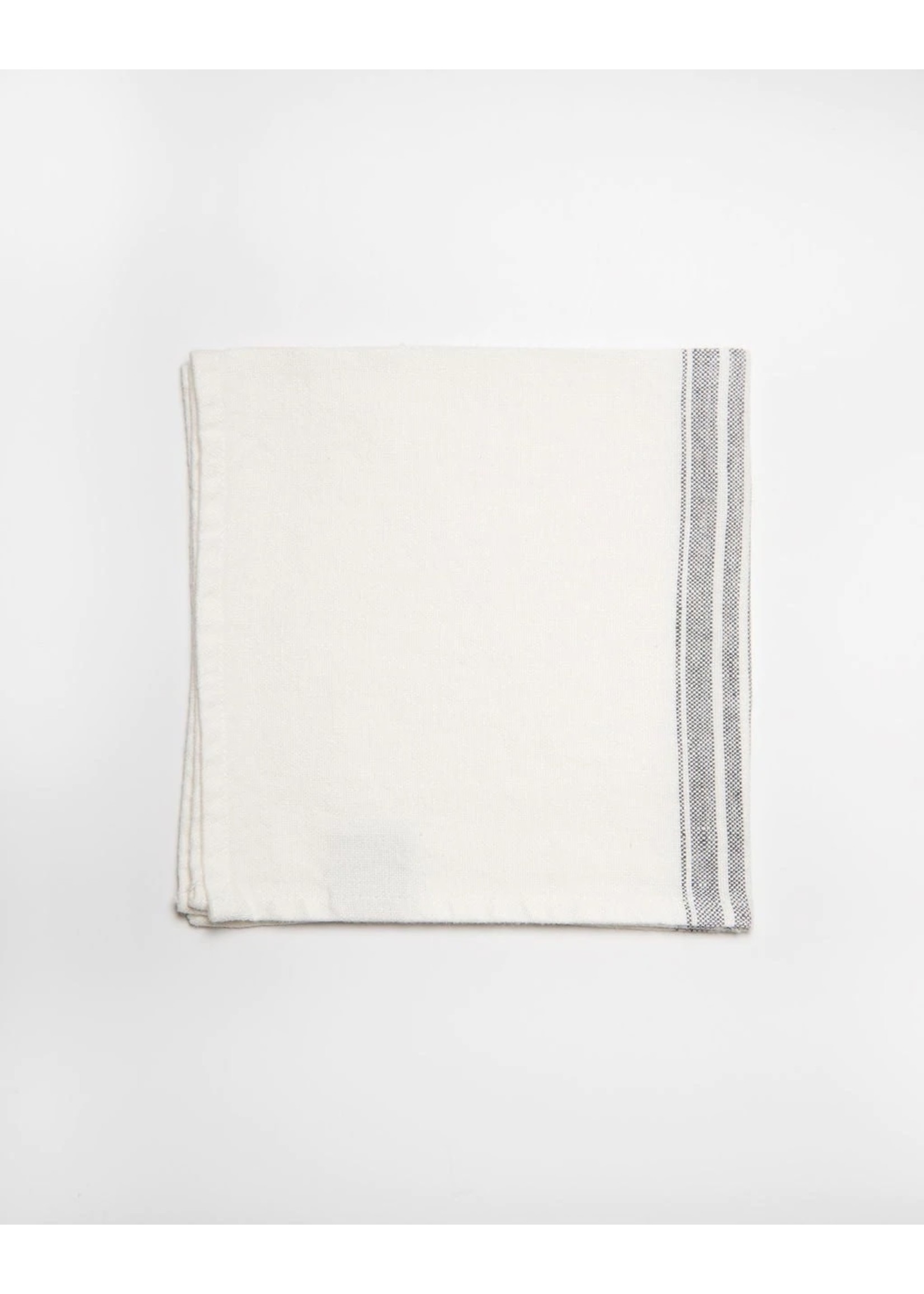 Napkin - Maison White/Charcoal