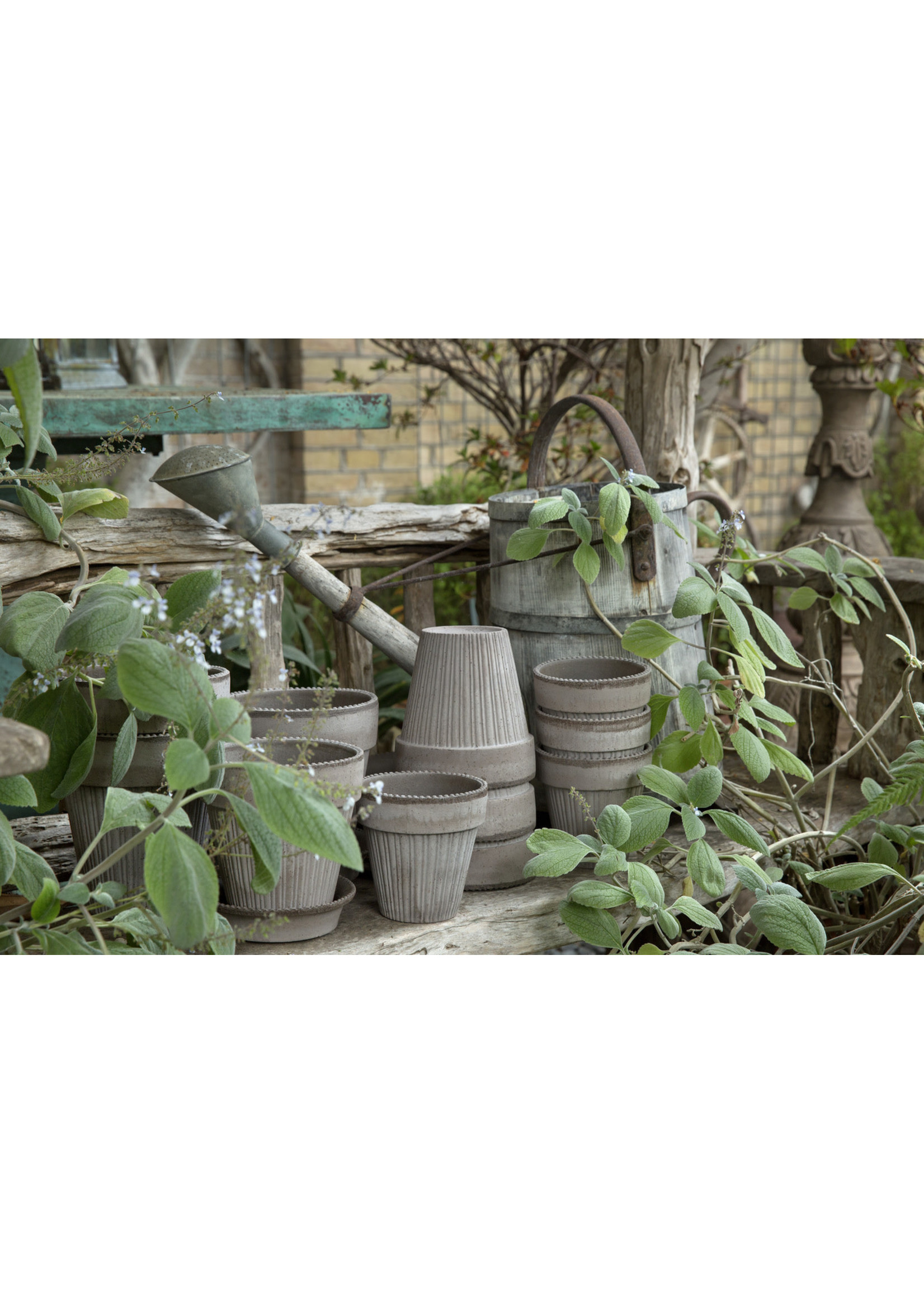 Bergs Potter Garden Pot Simona - Grey 16