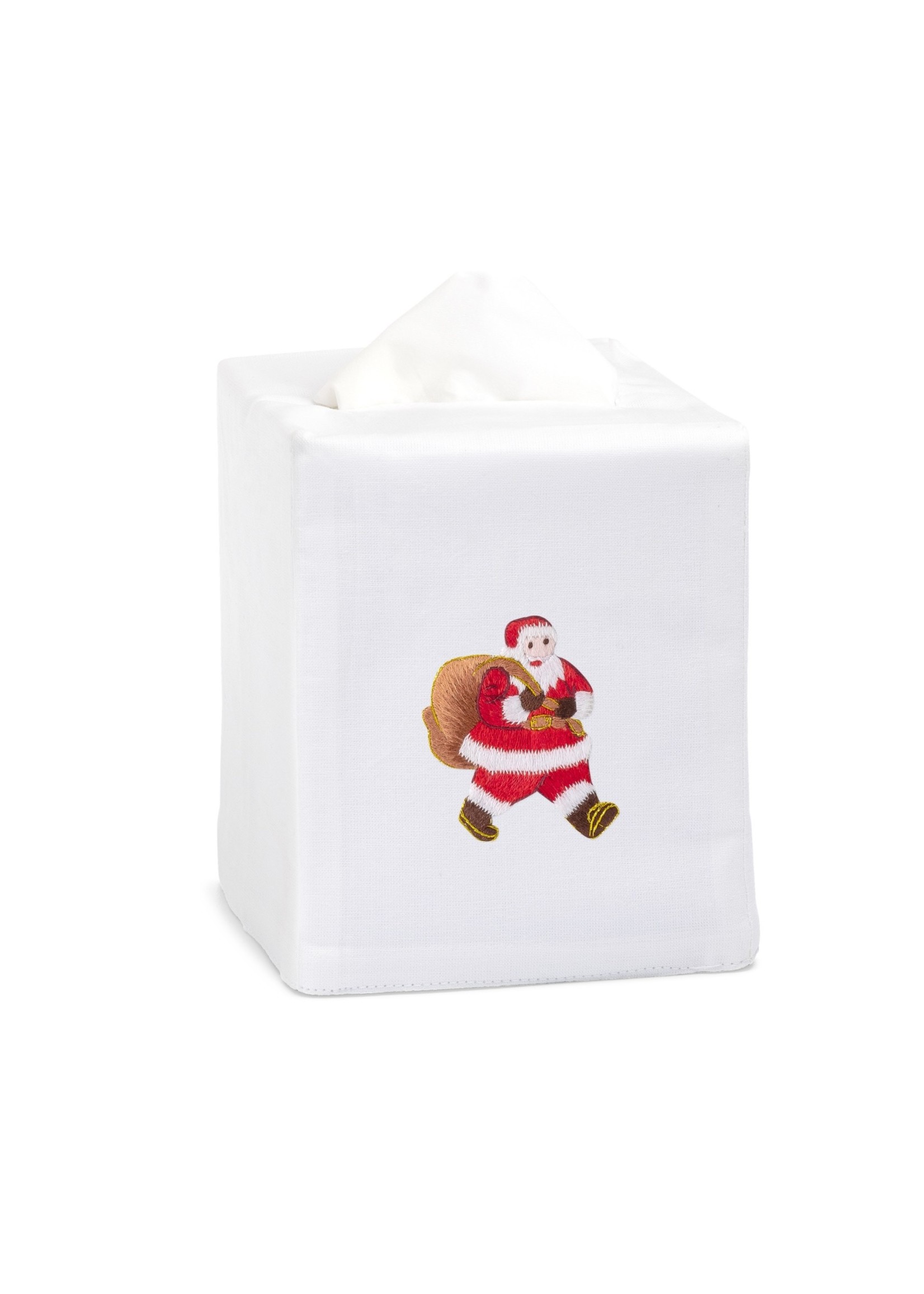 Henry Handwork Tissue Box Cover - Santa