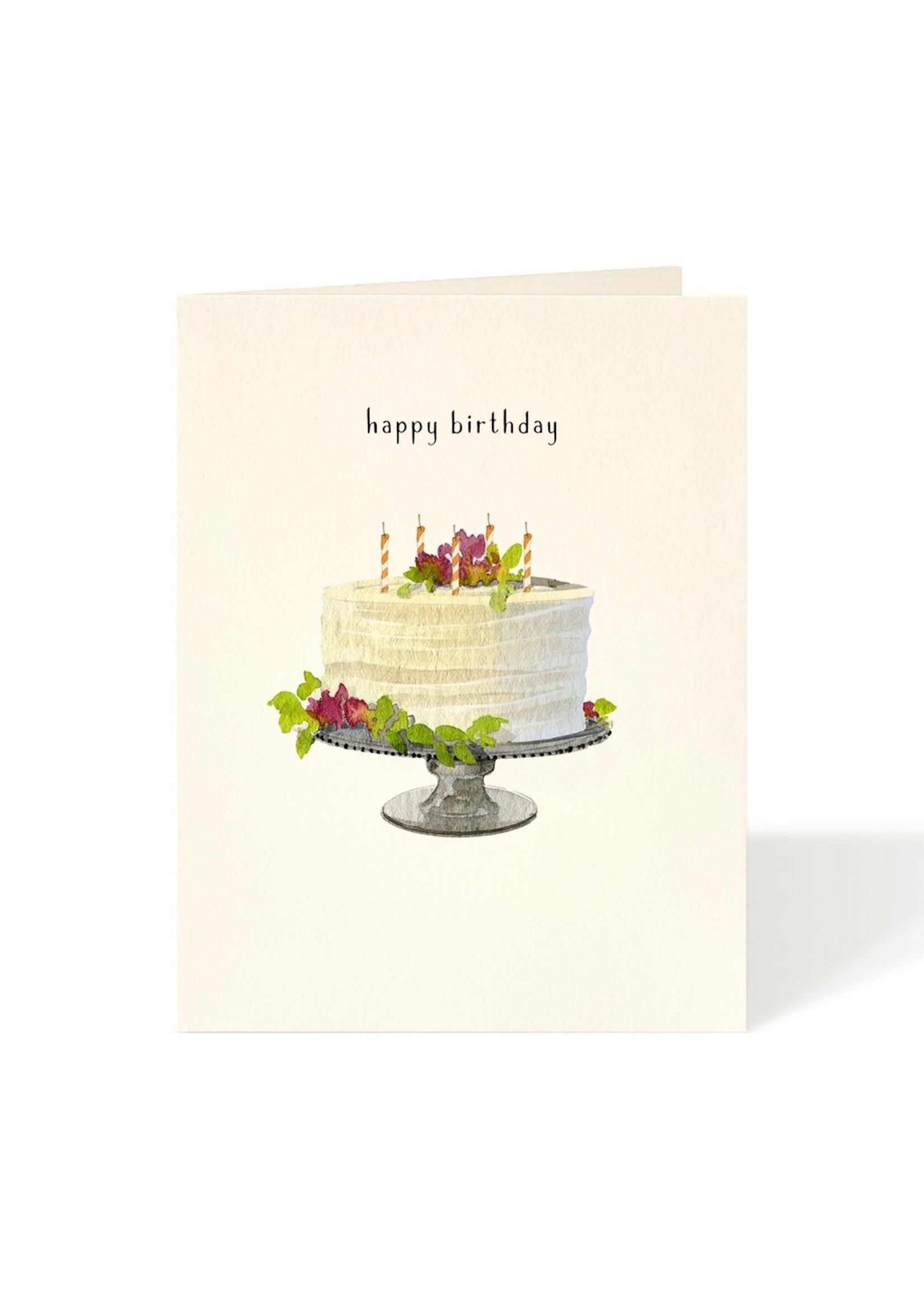 Felix Doolittle Card - Cream Birthday Cake