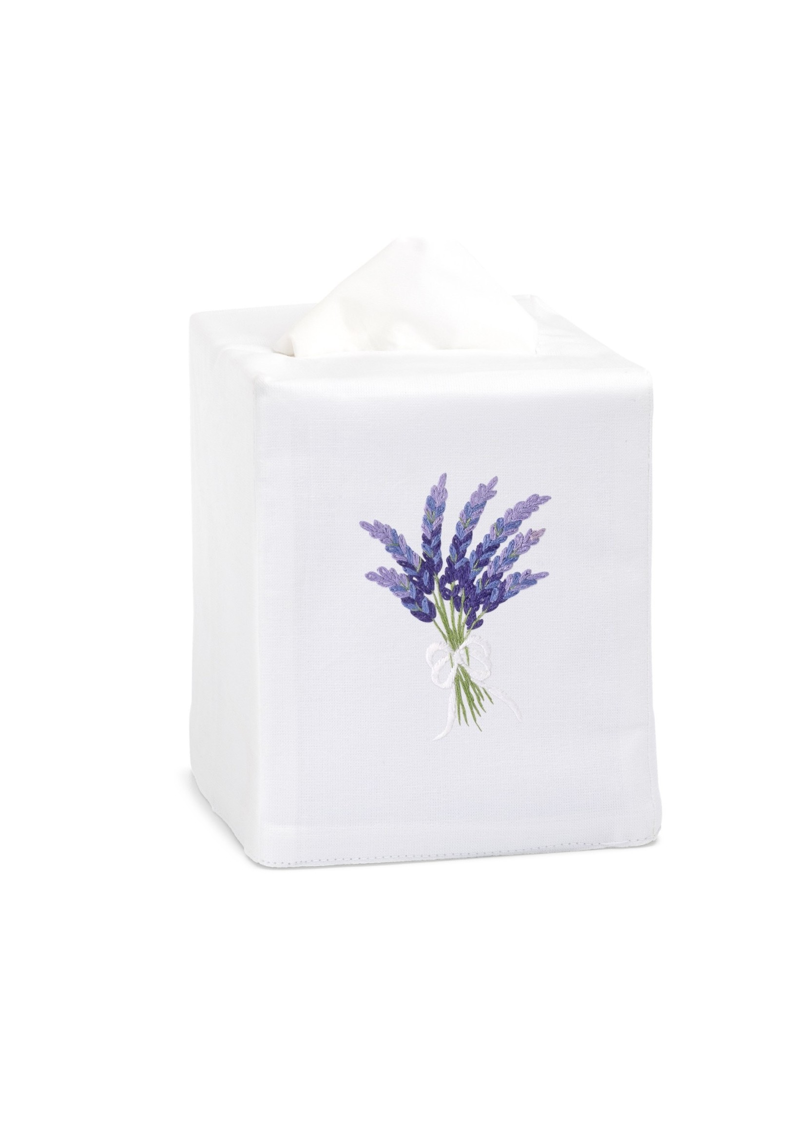 Henry Handwork Tissue Box Cover - Lavender