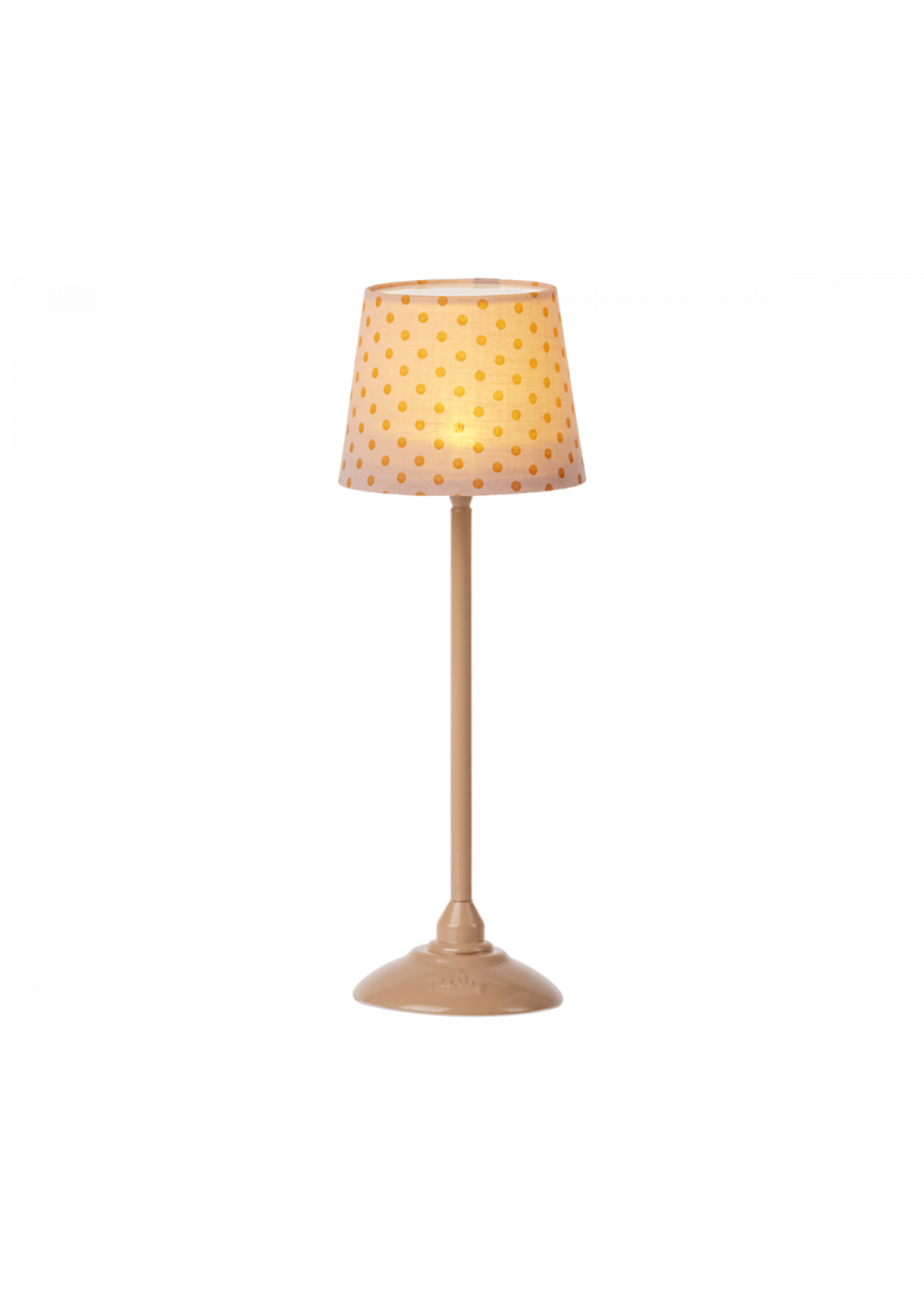 Maileg Miniature Floor Lamp - Dark Powder