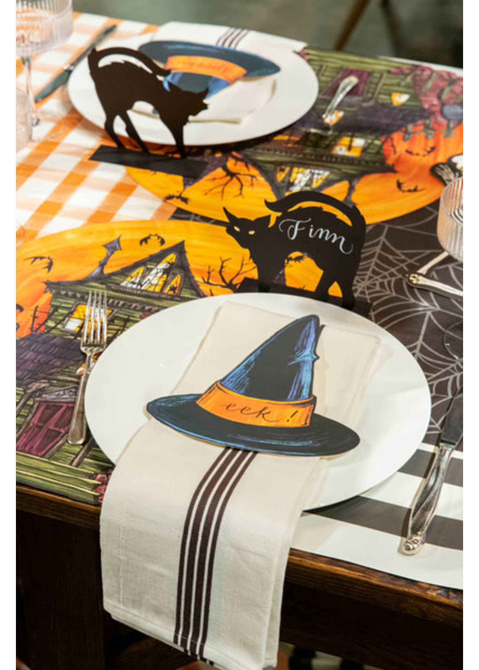 Hester & Cook Paper Placemats - Haunted House (12 sheets)