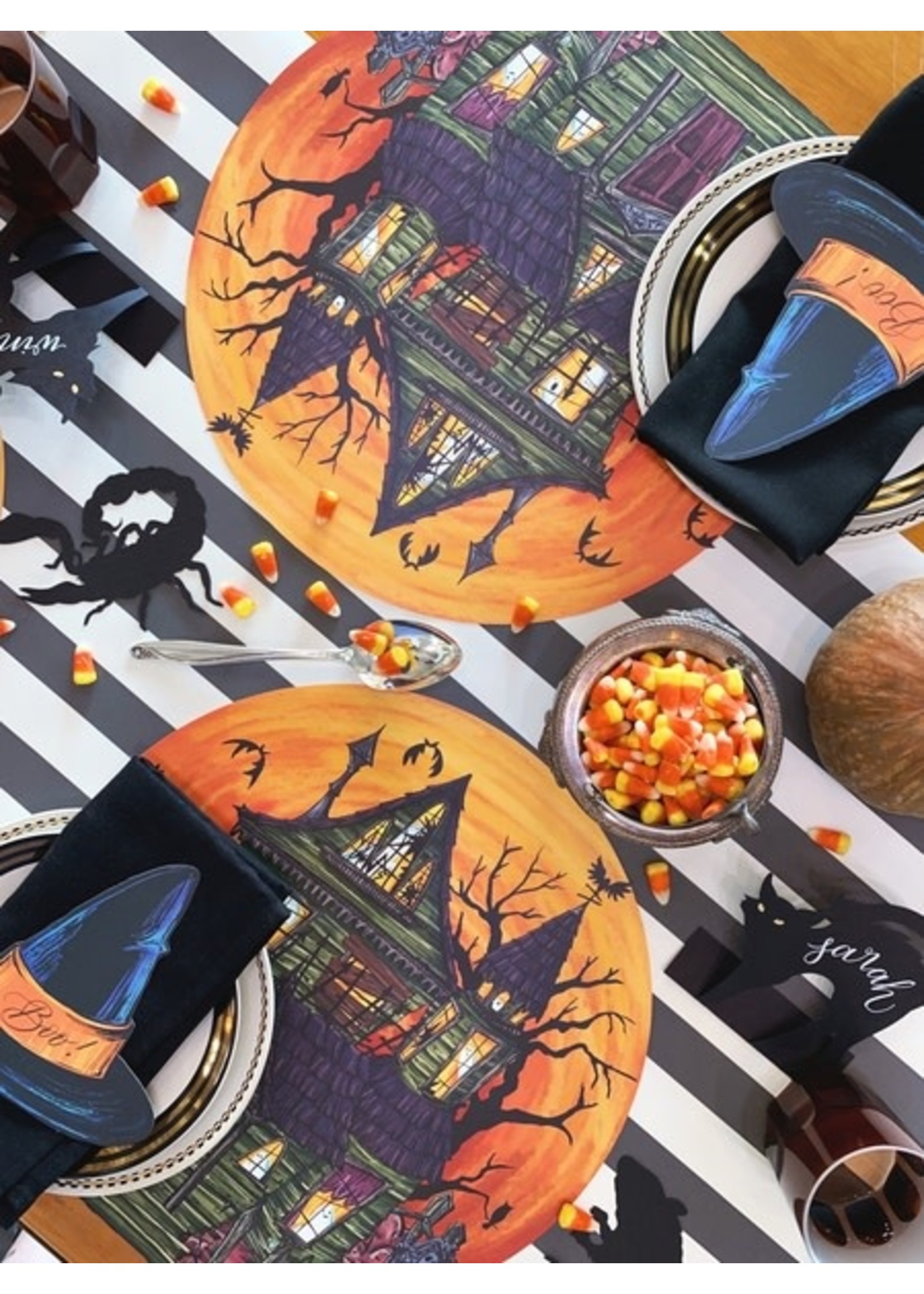 Hester & Cook Paper Placemats - Haunted House (12 sheets)