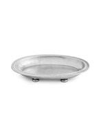 Arte Italica Pewter Peltro - Oval Bowl with Feet