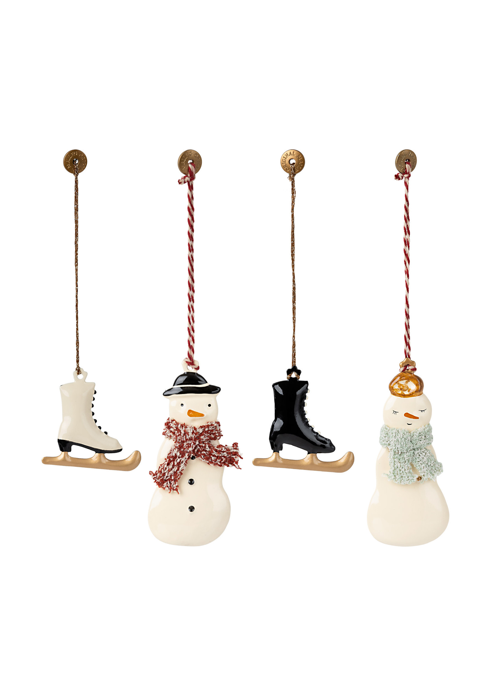 Maileg Ornament - Metal Winter Wonderland Set