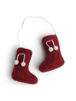 Ornament - Boot Red