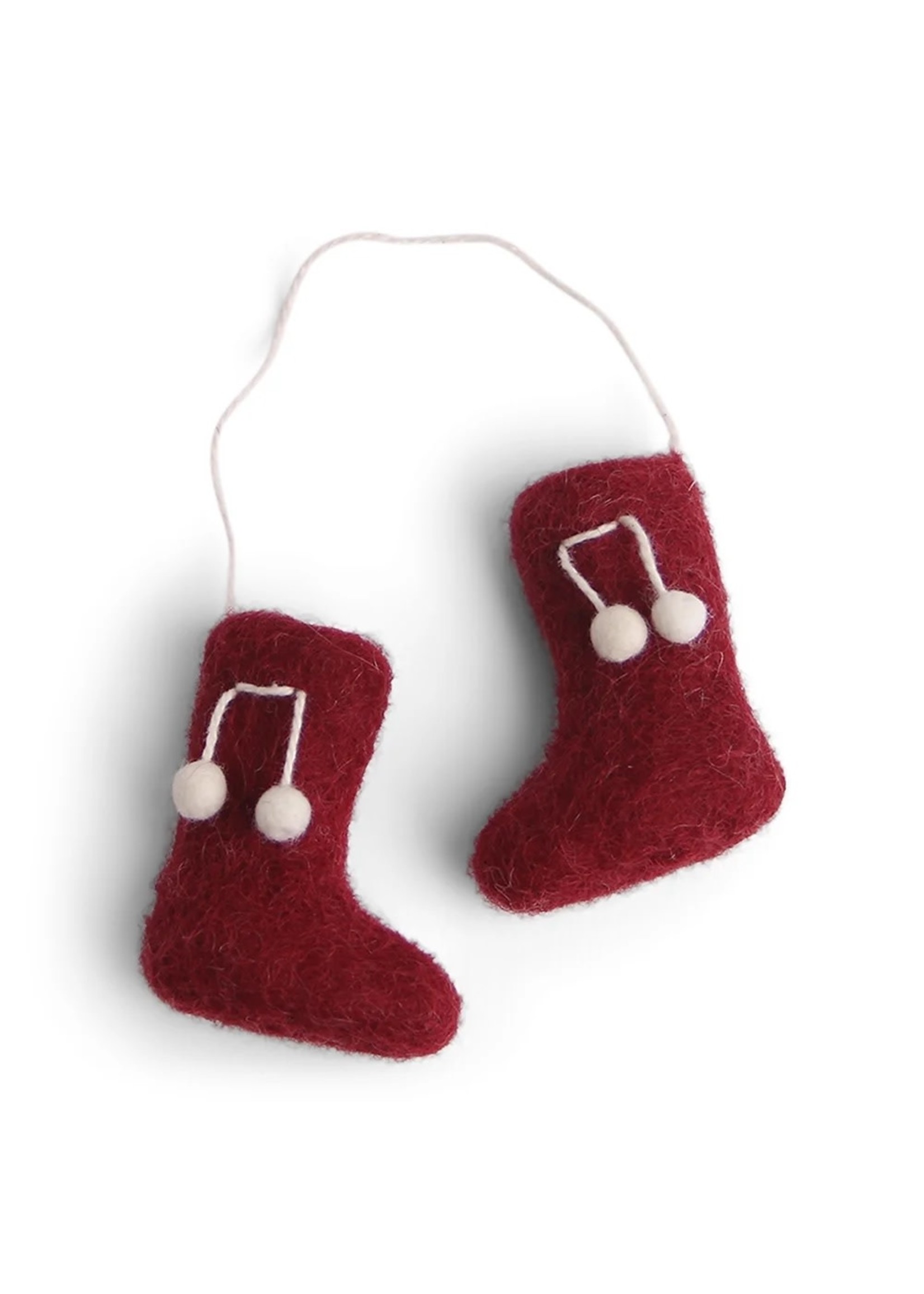 Ornament - Boot Red
