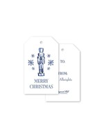 Dogwood Hill Gift Tags - Blue Nutcracker (pack of 10)