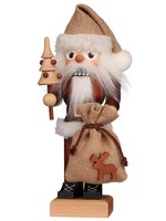 Nutcracker - Santa Natural with Burlap Sack