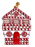 Jingle Nog Ornament - Hansel Time Red