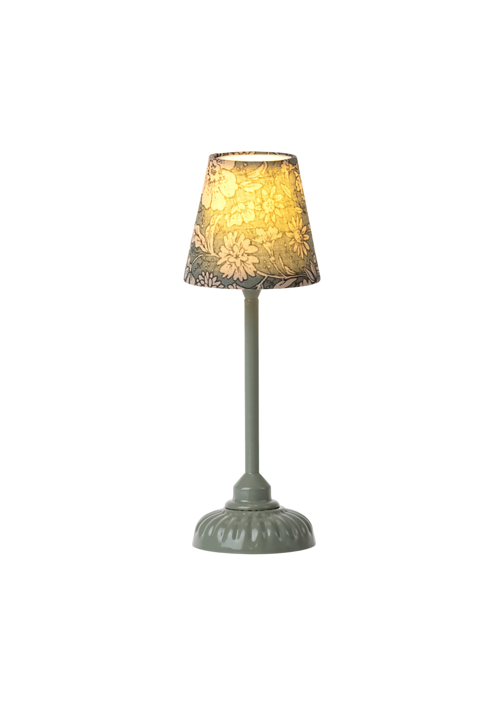 Maileg Vintage Floor Lamp - Small Dark Mint