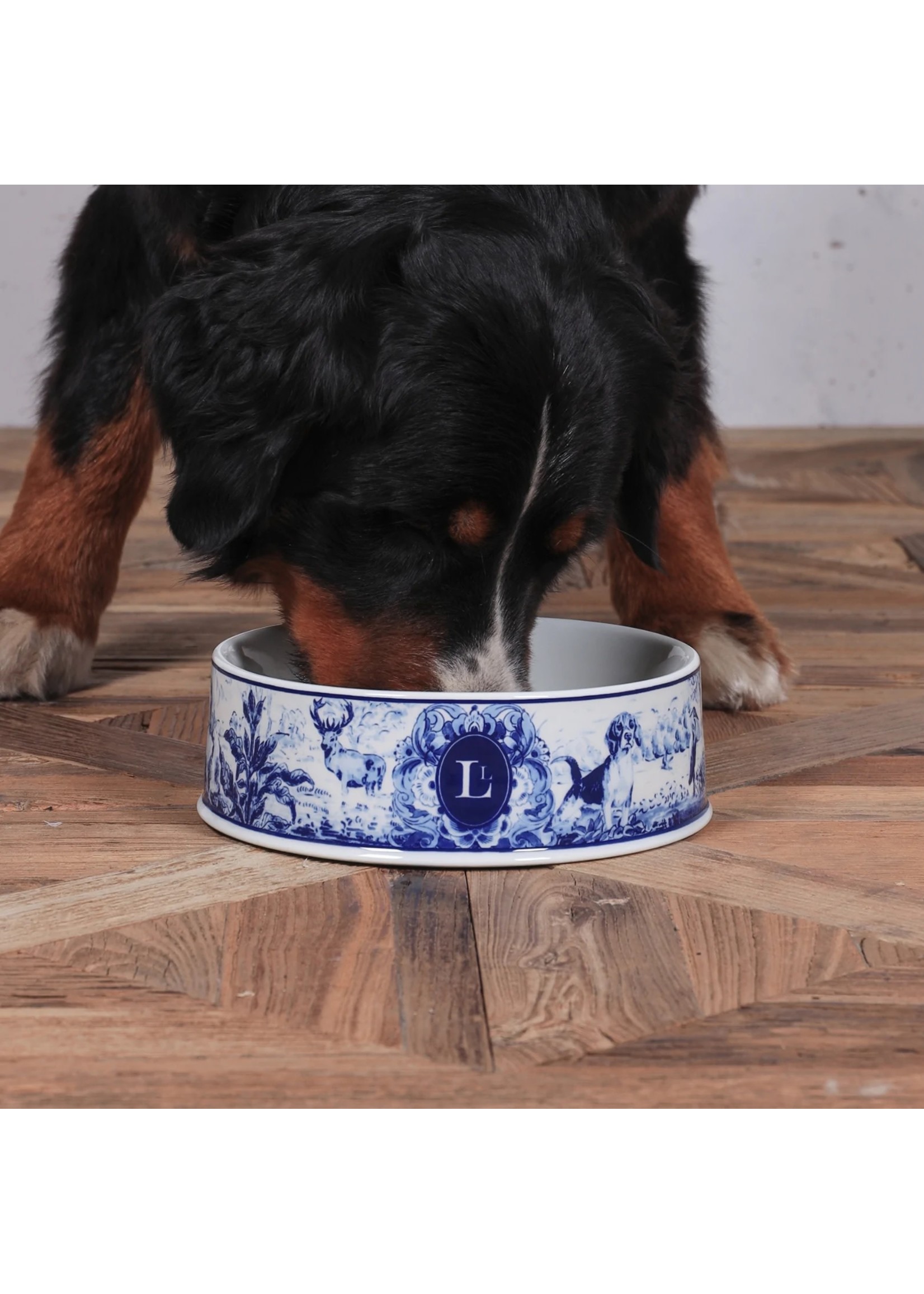 Dog Bowl - Royal Delft The Enchanted Forest Small