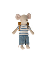 Maileg Big Brother Mouse - Tricycle Mouse with Bag