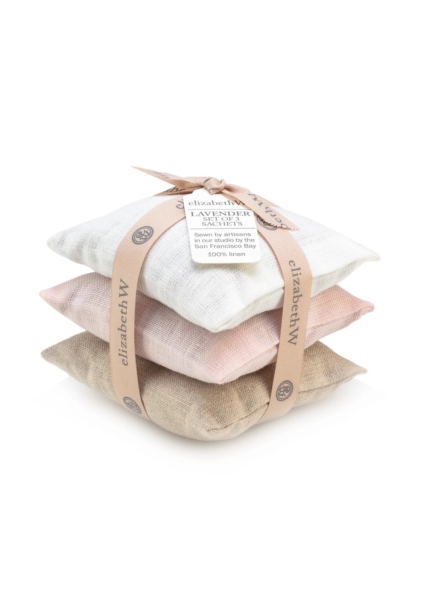 Elizabeth W Lavender Sachet - Natural