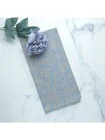 Crown Linen Towel - Italian Imperial Jacquard - Blue
