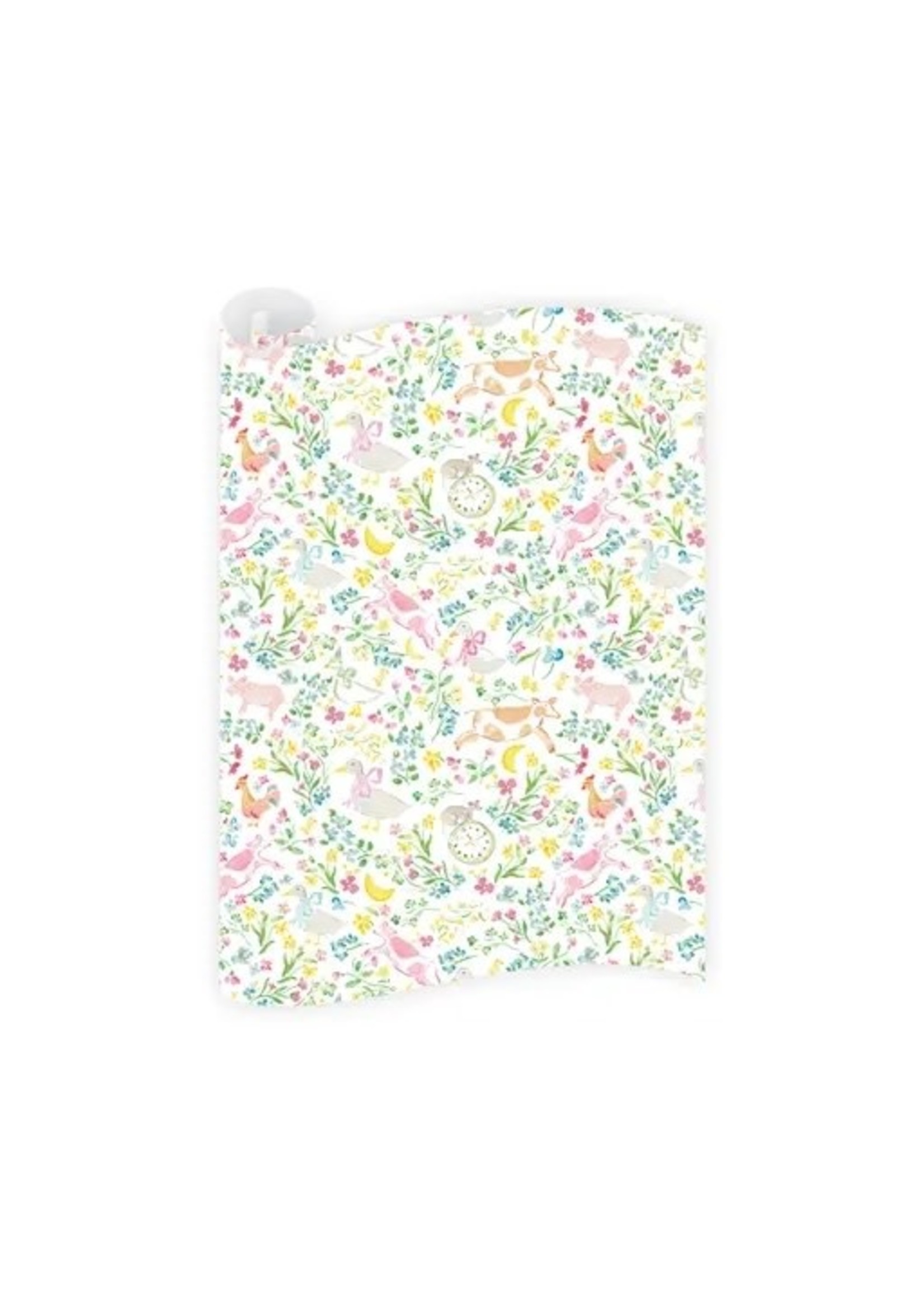 Dogwood Hill Gift Wrap Sheets - Mother Goose (3 sheets)