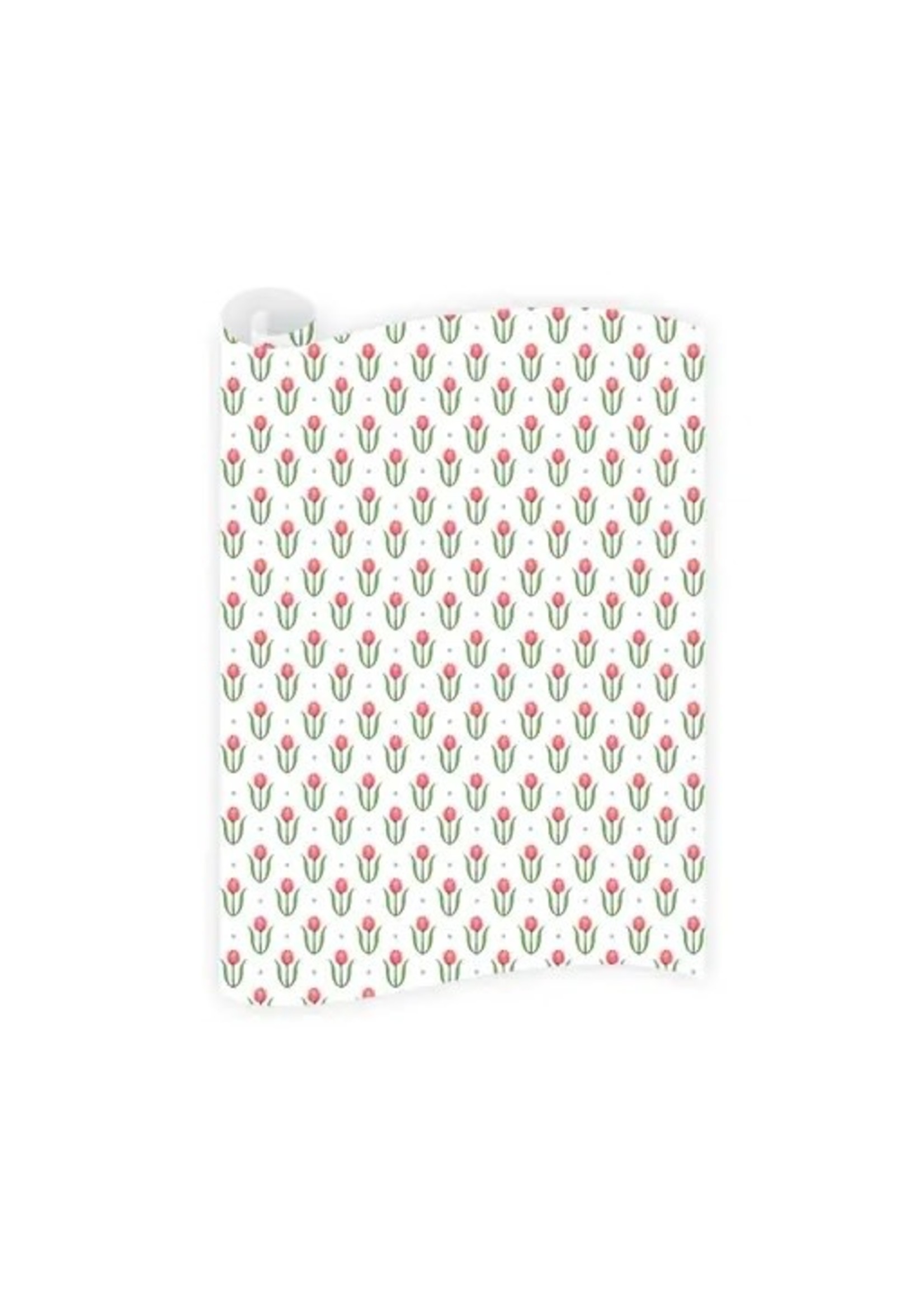 Dogwood Hill Gift Wrap Sheets - Flower Cart Tulips (3 sheets)