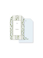 Dogwood Hill Gift Tags - Sprig and Scallop (pack of 8)