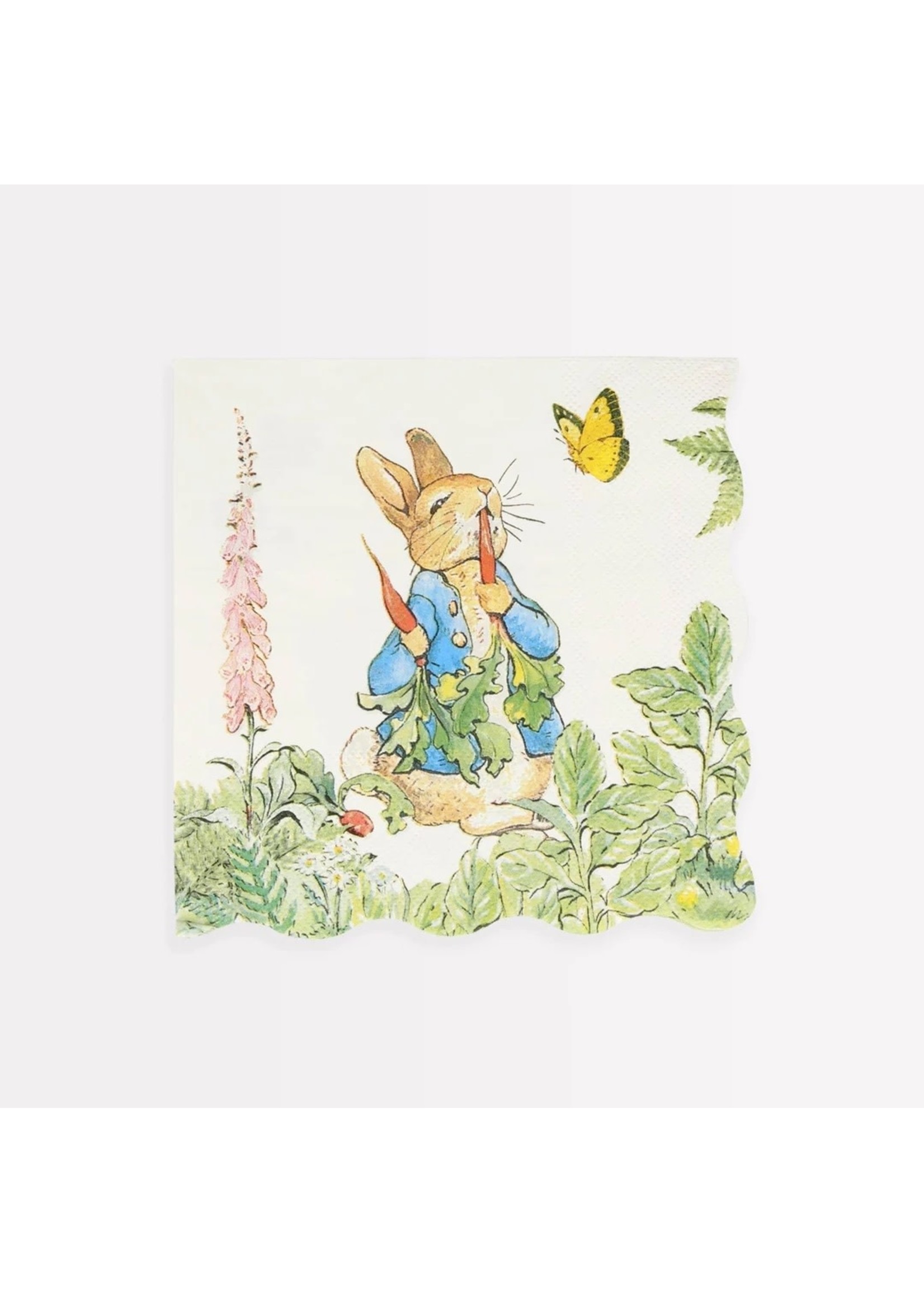 Meri Meri Peter Rabbit In The Garden - Paper Napkin Large