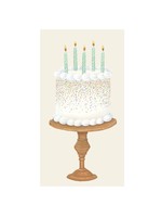 Hester & Cook Paper Guest Napkins - Birthday Cake (pack of 16)