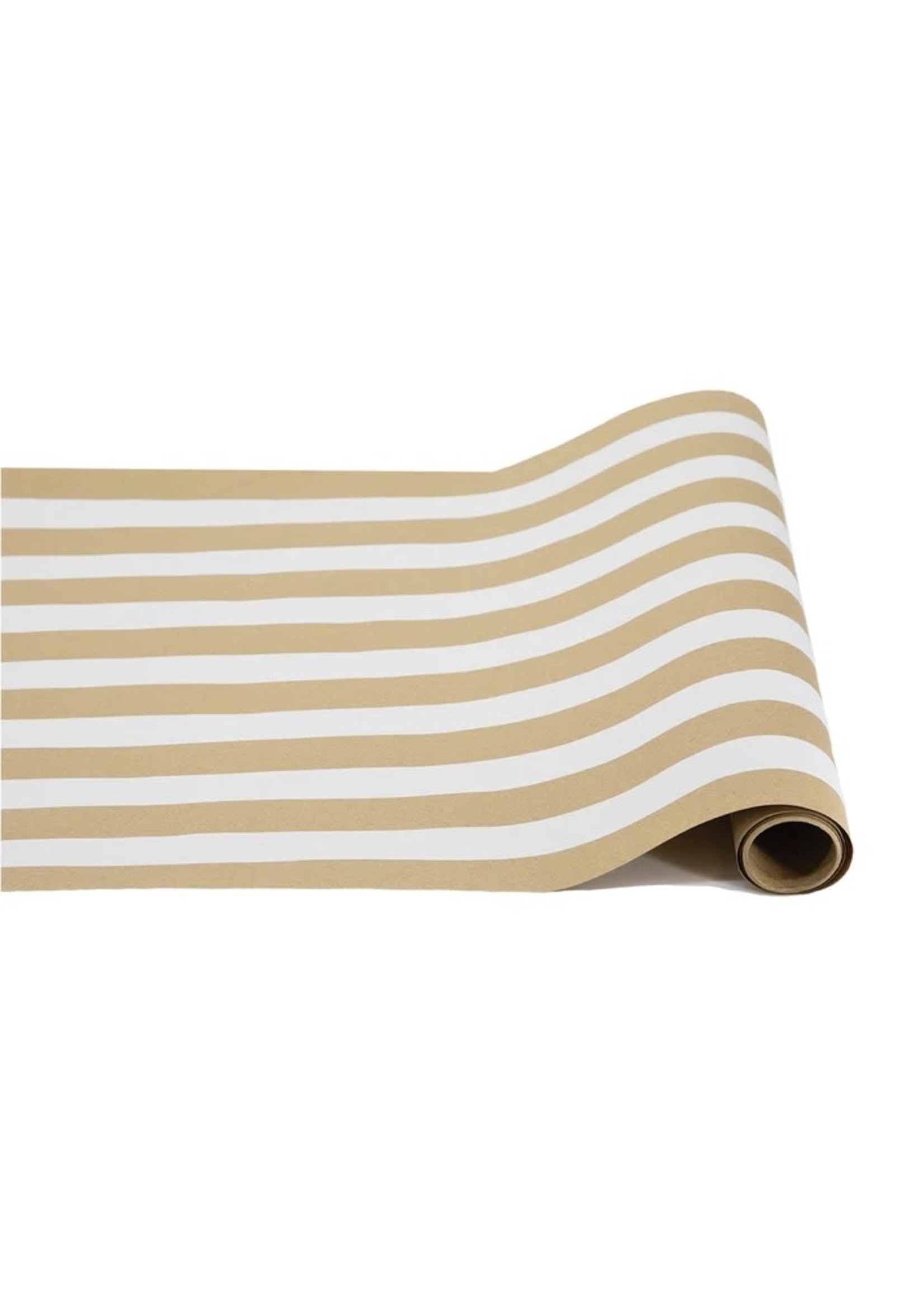 Hester & Cook Paper Runner - Classic Stripe Kraft White