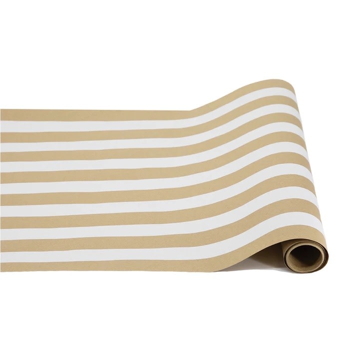 Paper Runner Classic Stripe Kraft White Maison Blue