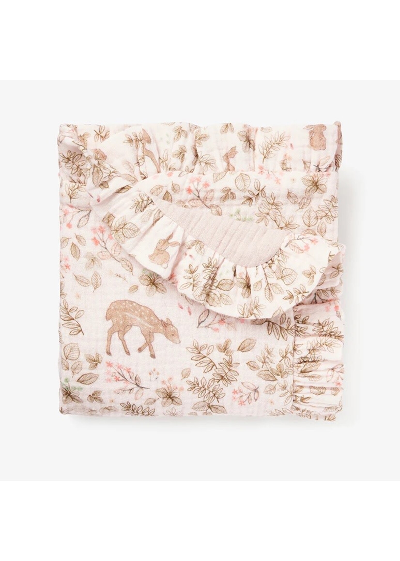Blanket - Woodland Print Blush