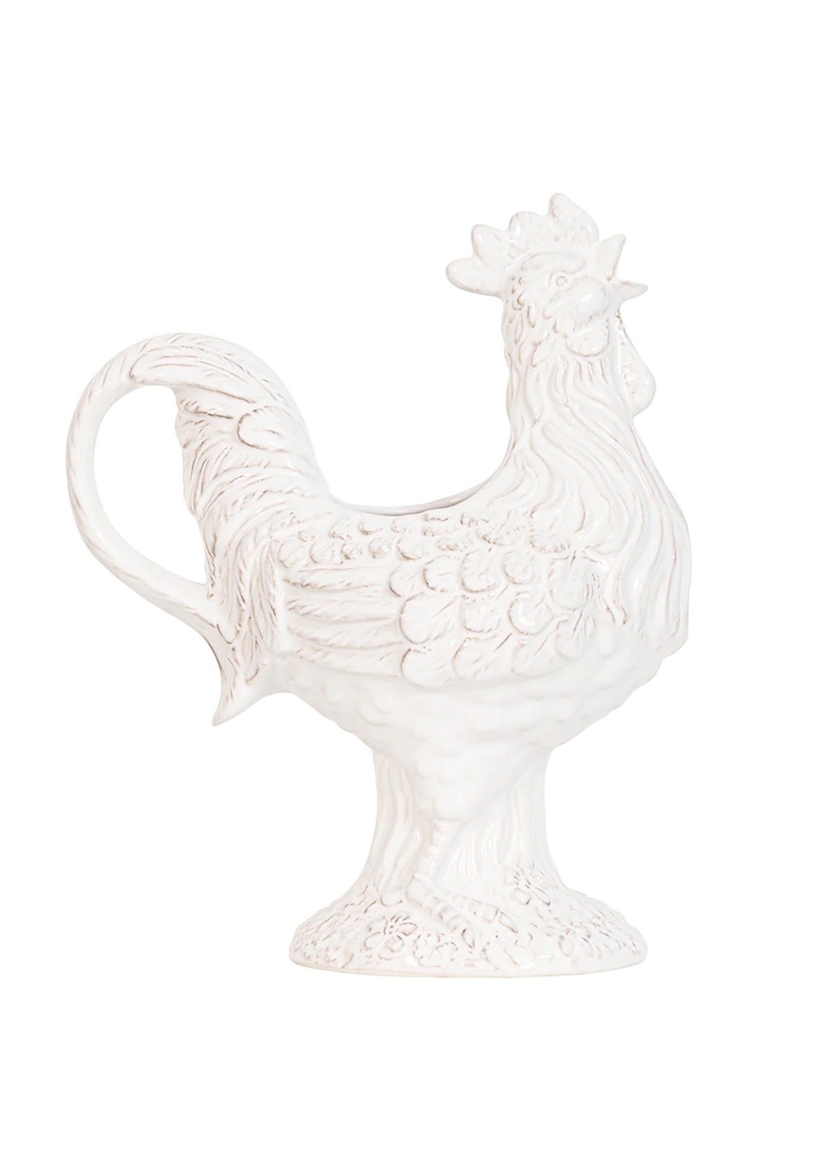 Juliska Clever Creatures - Rousseau the Rooster Pitcher
