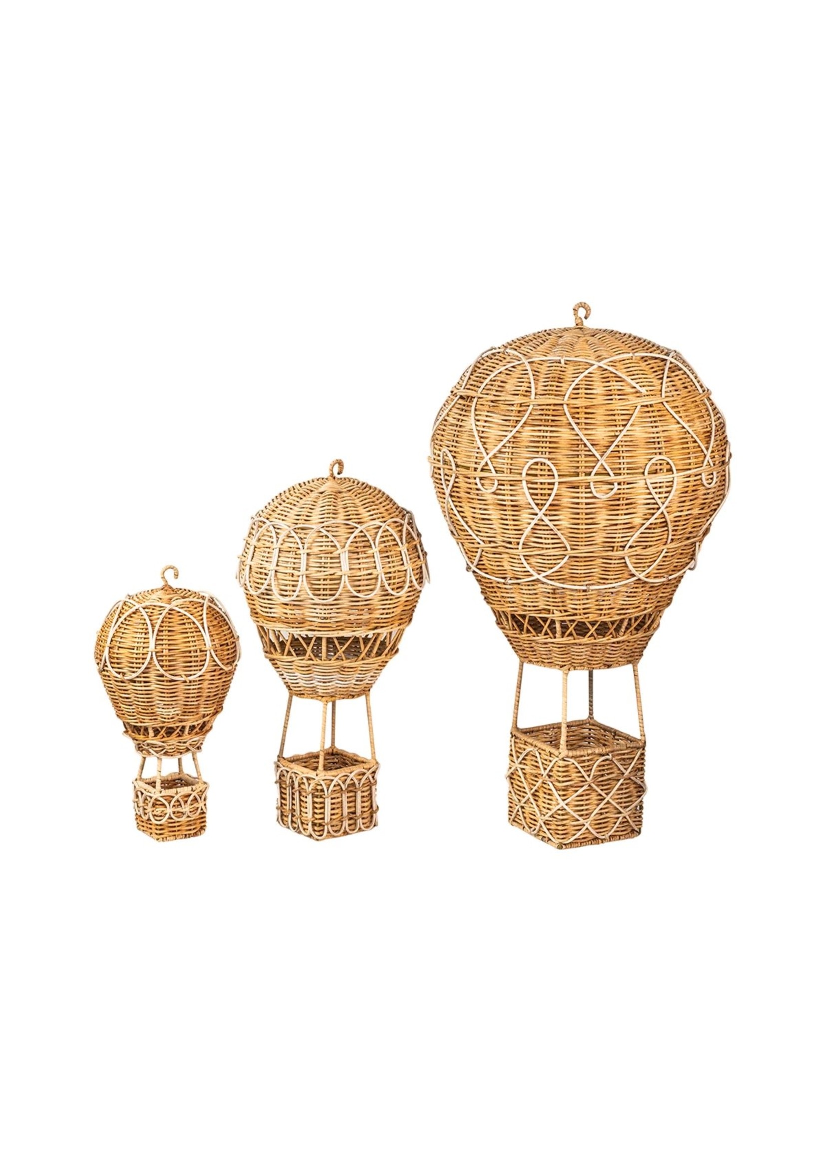 Juliska Provence Rattan Hot Air Balloon Small